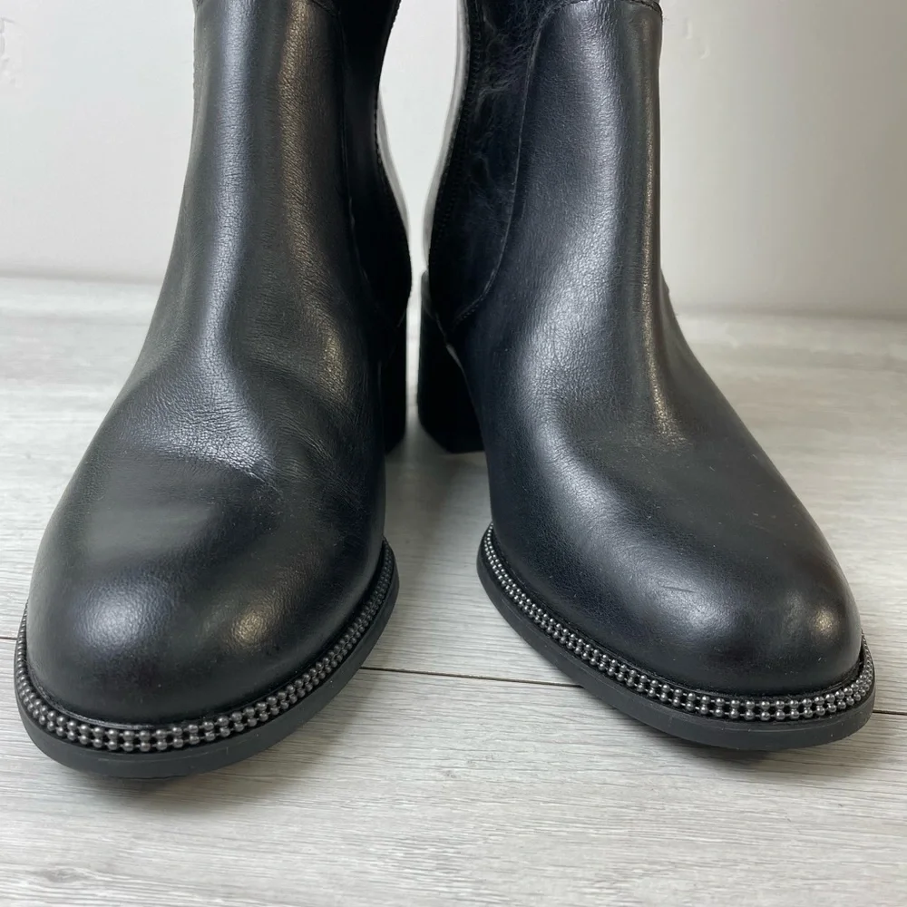 𝅺FRANCO SARTO LUCIANNA BLOCK HEEL TALL BOOT SIZE 6.5